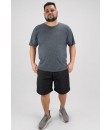 Short Bermuda Extra grande Butu Biru Tactel Preto
